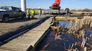 Wetland crossing